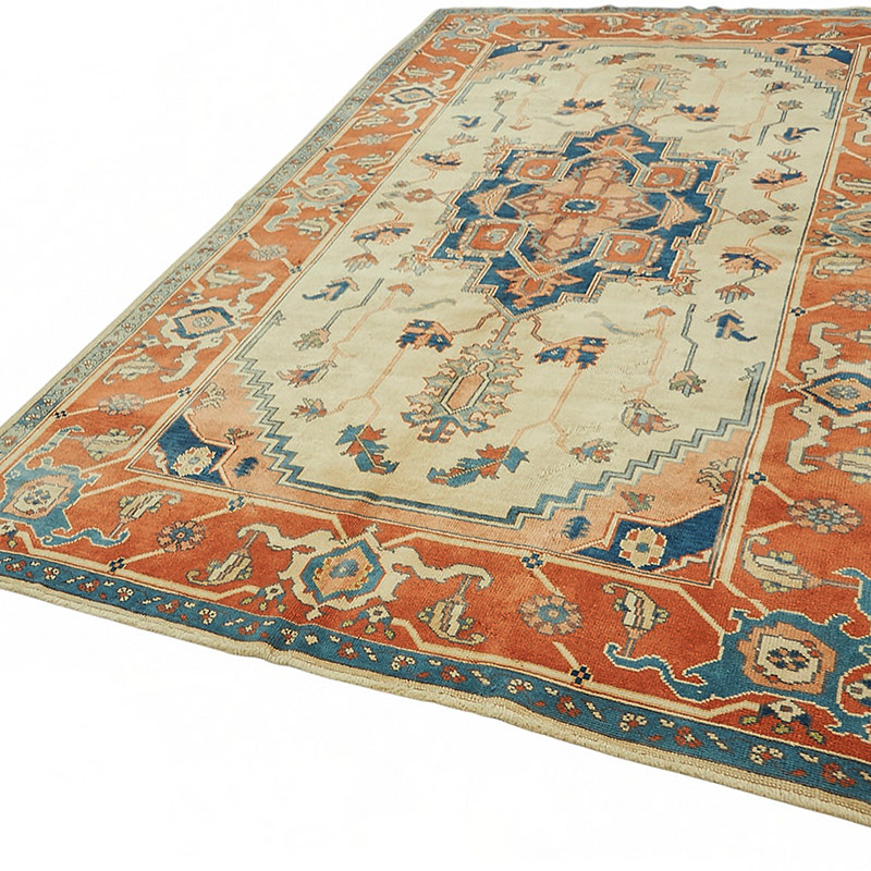 Yeni El Dokuma Usak Halısi - 206 cm x 313 cm - K0086928