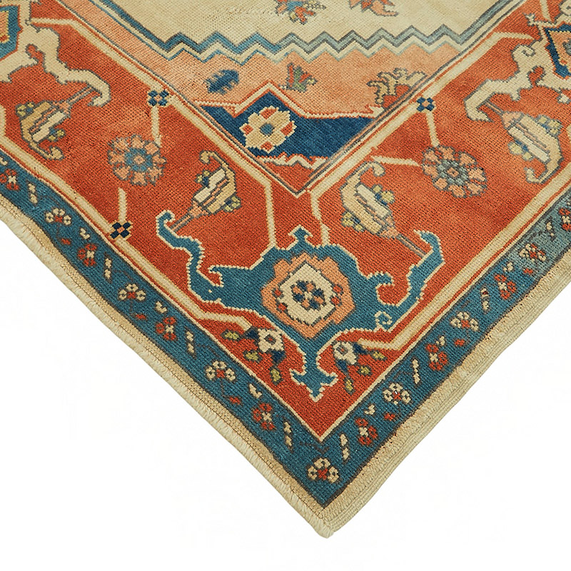 Yeni El Dokuma Usak Halısi - 206 cm x 313 cm - K0086928