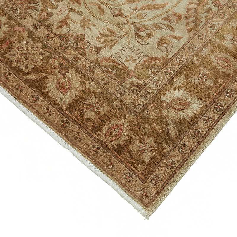 New Hand Knotted Wool Oushak Rug - 6' 1" x 8' 4" (73" x 100") - K0086931