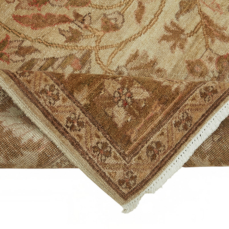 New Hand Knotted Wool Oushak Rug - 6' 1" x 8' 4" (73" x 100") - K0086931