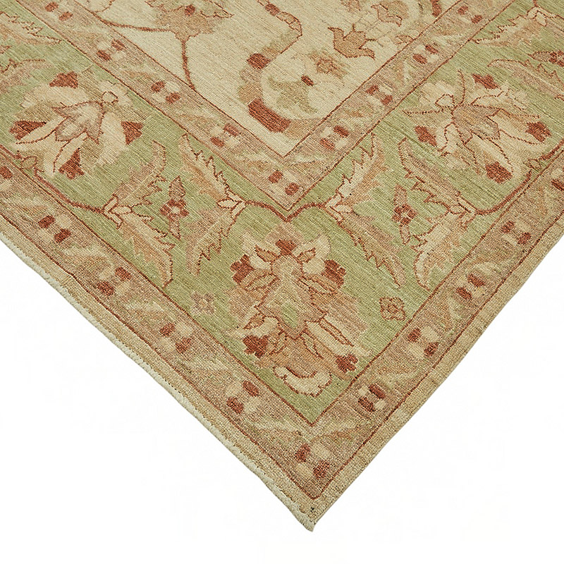 New Hand Knotted Wool Oushak Rug - 8' 1" x 10' 5" (97" x 125") - K0086933