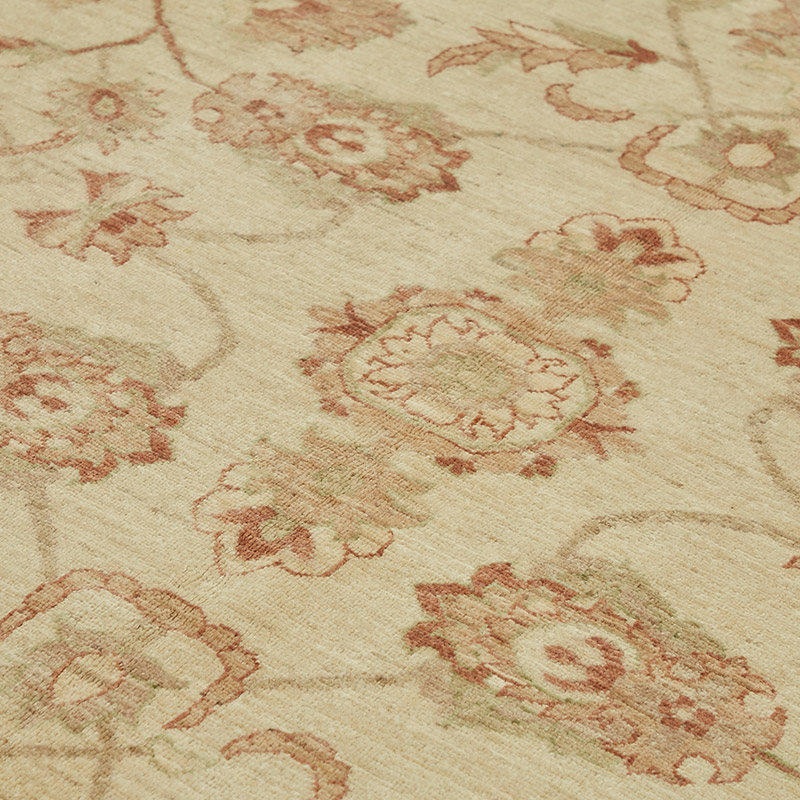 New Hand Knotted Wool Oushak Rug - 8' 1" x 10' 5" (97" x 125") - K0086933