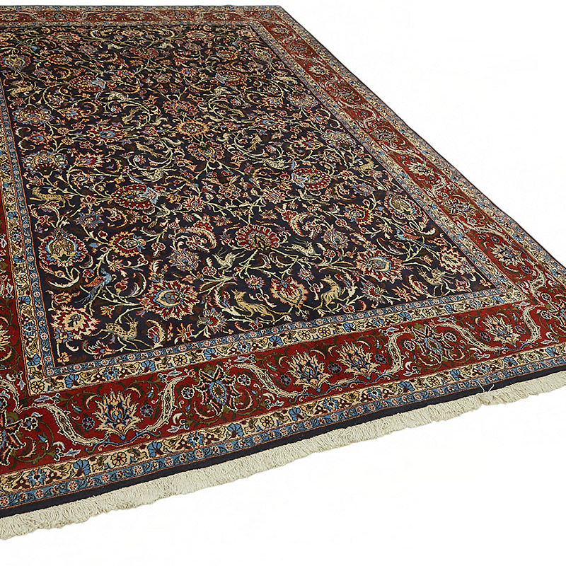 New Hand Knotted Wool Oushak Rug - 6' 9" x 10' 4" (81" x 124") - K0086937
