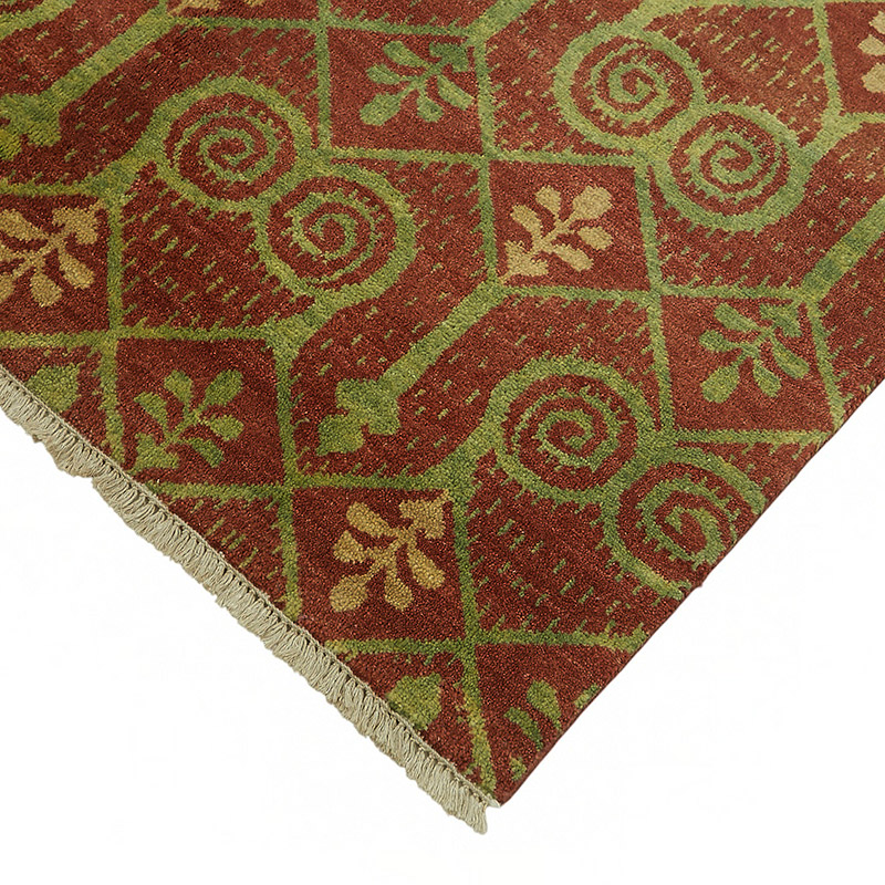 New Contemporary Hand-Knotted Rug - K0086940