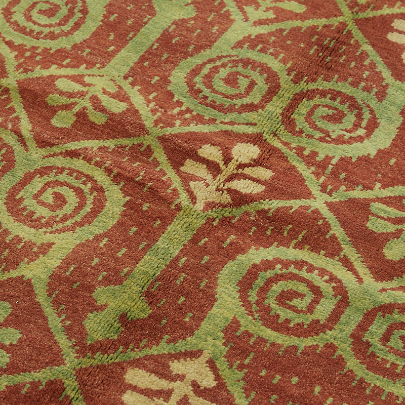 New Contemporary Hand-Knotted Rug - K0086940