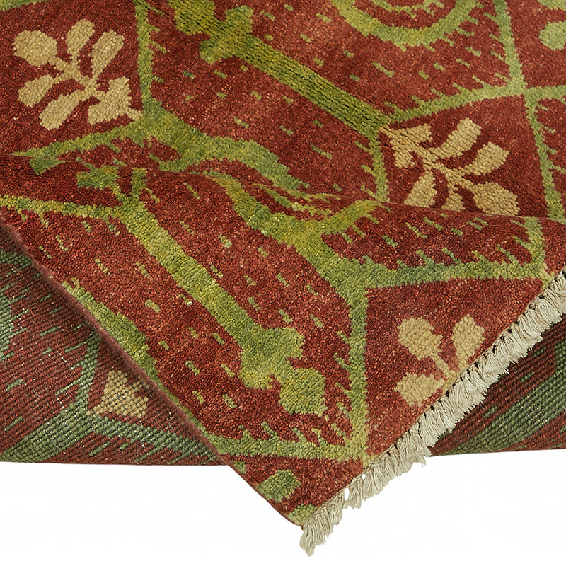 New Contemporary Hand-Knotted Rug - K0086940