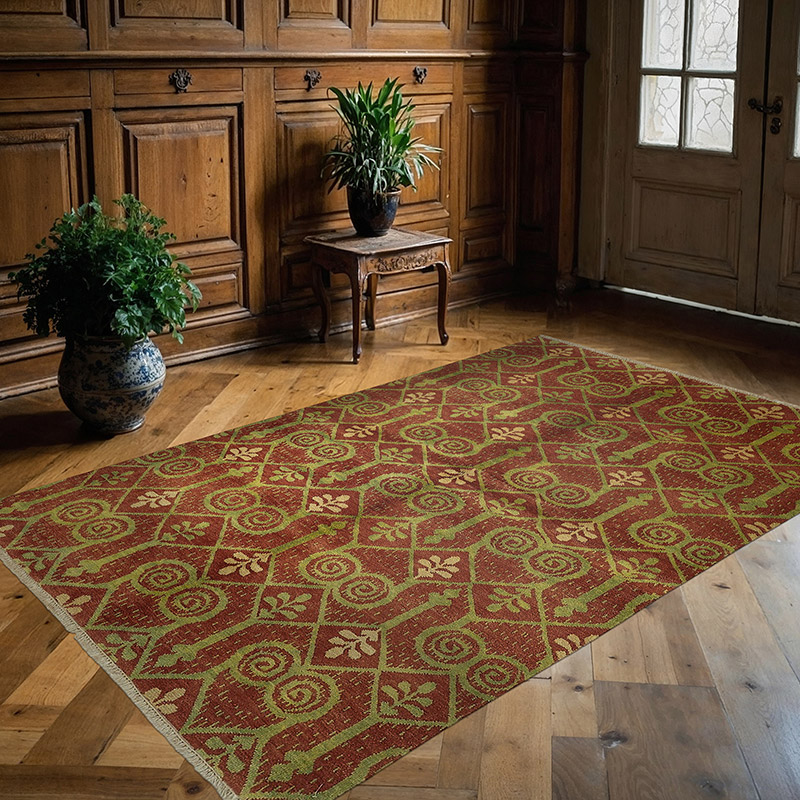 New Contemporary Hand-Knotted Rug - K0086940