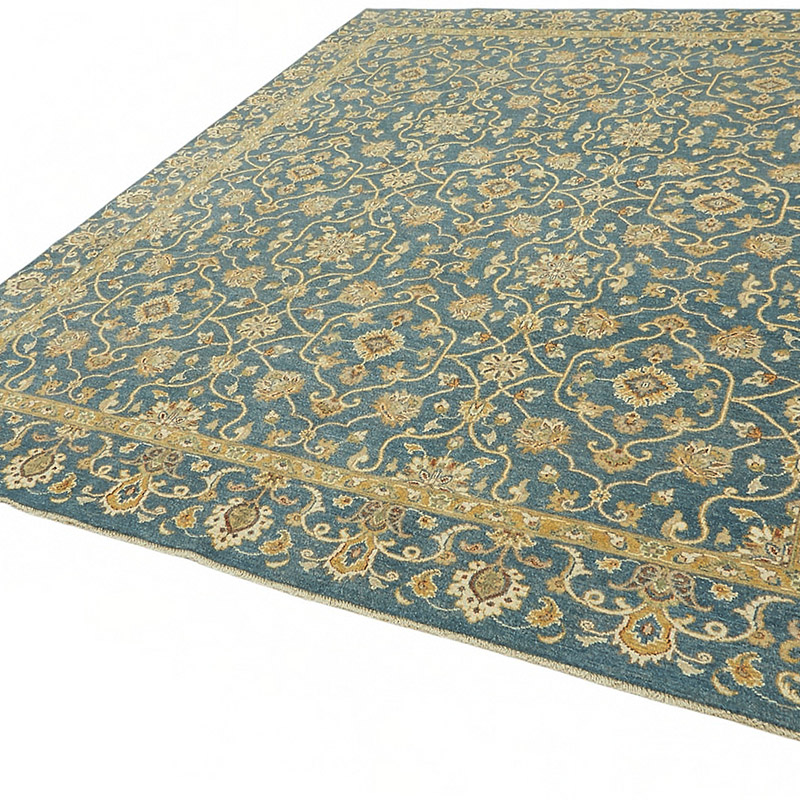 New Hand Knotted Wool Oushak Rug - 8'  x 9' 9" (96" x 117") - K0086943