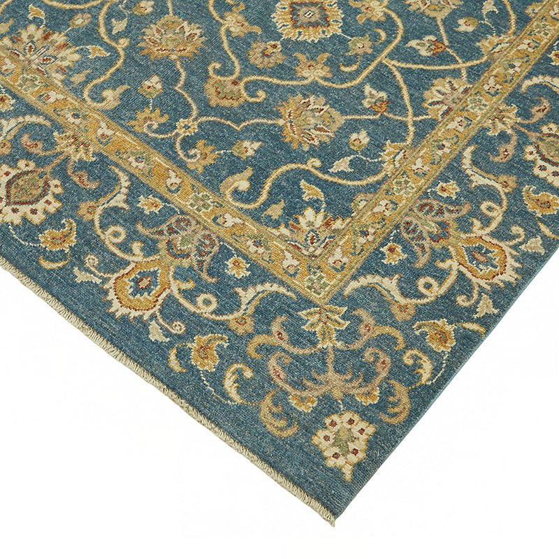 New Hand Knotted Wool Oushak Rug - 8'  x 9' 9" (96" x 117") - K0086943