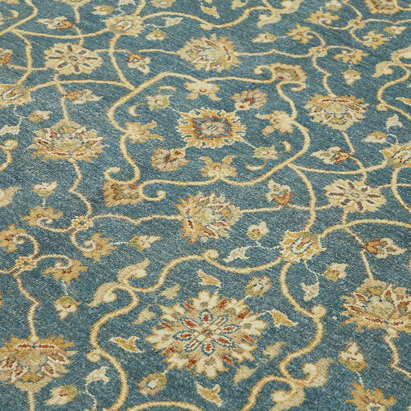 New Hand Knotted Wool Oushak Rug - 8'  x 9' 9" (96" x 117") - K0086943
