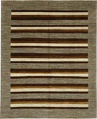 New Contemporary Hand-Knotted Rug