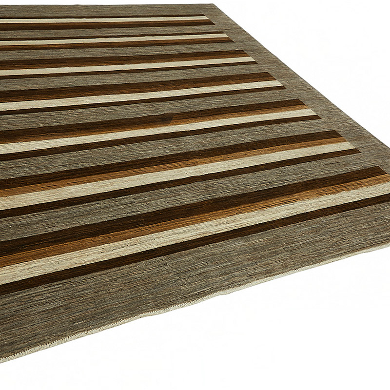 Nueva Alfombra Anudada a Mano - K0086946