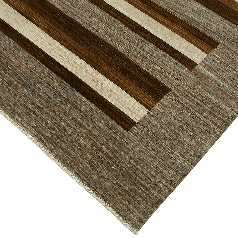 Nueva Alfombra Anudada a Mano - K0086946