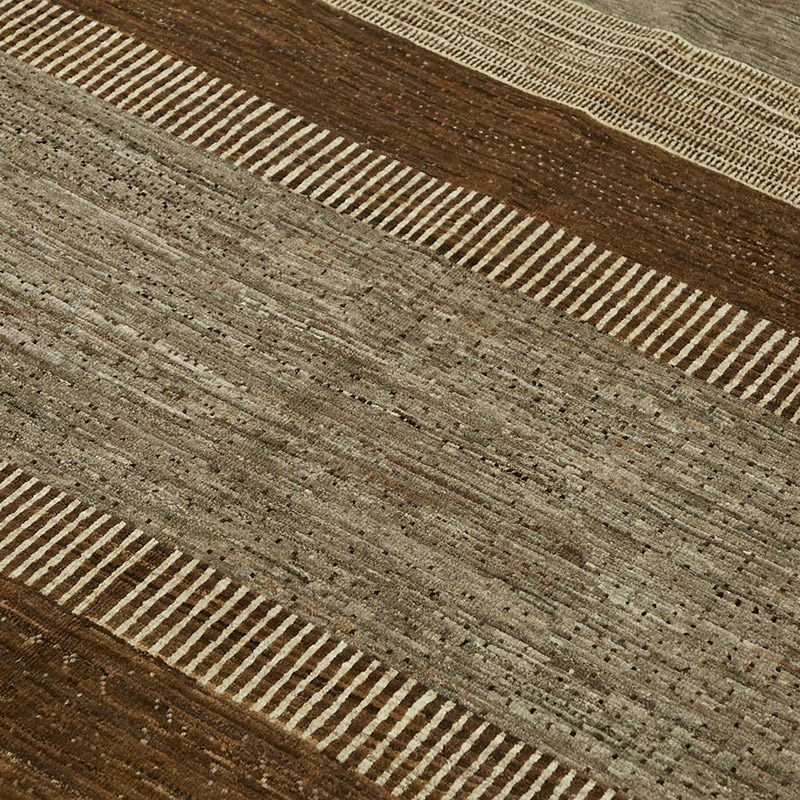 New Contemporary Hand-Knotted Rug - K0086948