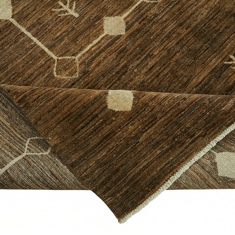 Nueva Alfombra Anudada a Mano - K0086950