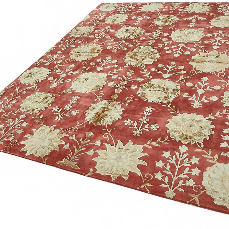 Nueva Alfombra Oushak Tejida a Mano - 236 cm x 303 cm - K0086954