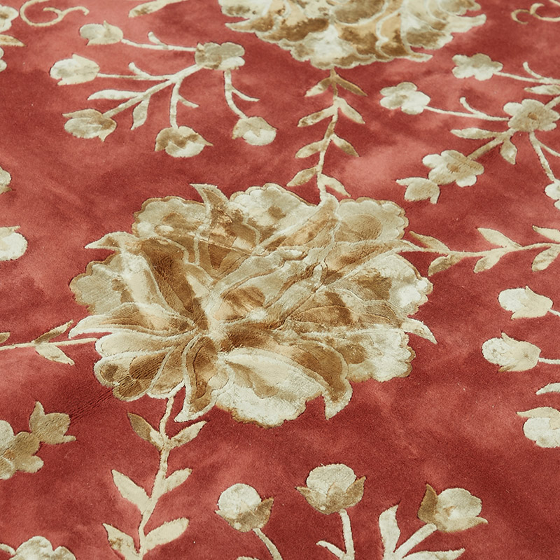 Nueva Alfombra Oushak Tejida a Mano - 236 cm x 303 cm - K0086954