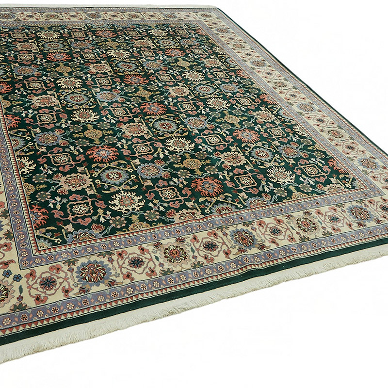 New Hand Knotted Wool Oushak Rug - 7' 10" x 9' 9" (94" x 117") - K0086959