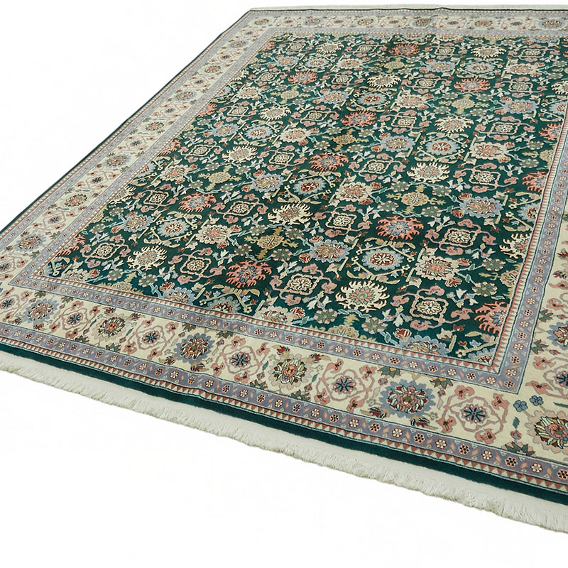 New Hand Knotted Wool Oushak Rug - 7' 10" x 9' 9" (94" x 117") - K0086959