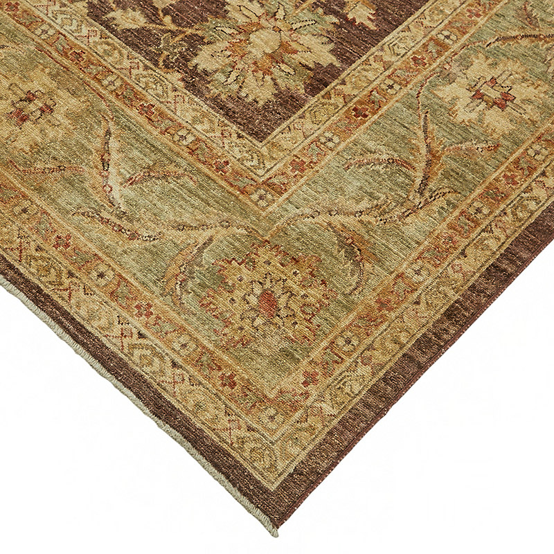 New Hand Knotted Wool Oushak Rug - 8' 2" x 9' 11" (98" x 119") - K0086960