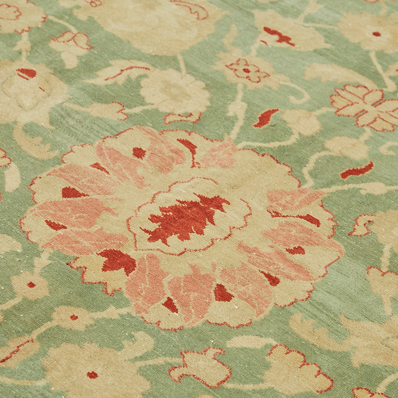Yeni El Dokuma Usak Halısi - 257 cm x 300 cm - K0086966