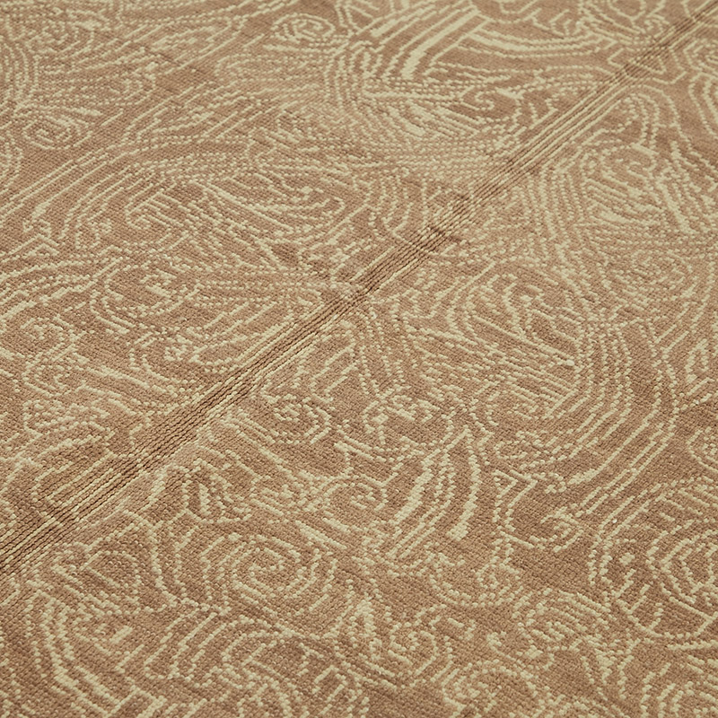 New Hand Knotted Wool Oushak Rug - 8' 1" x 10' 1" (97" x 121") - K0086979