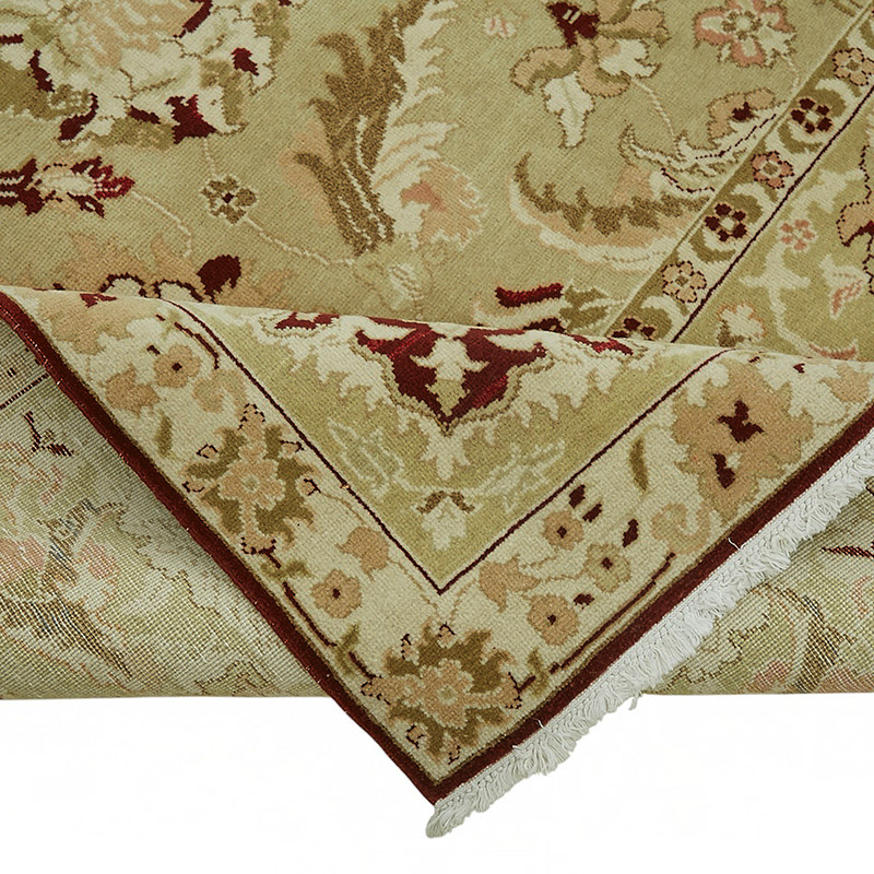 New Hand Knotted Wool Oushak Rug - 9'  x 12' 4" (108" x 148") - K0086987