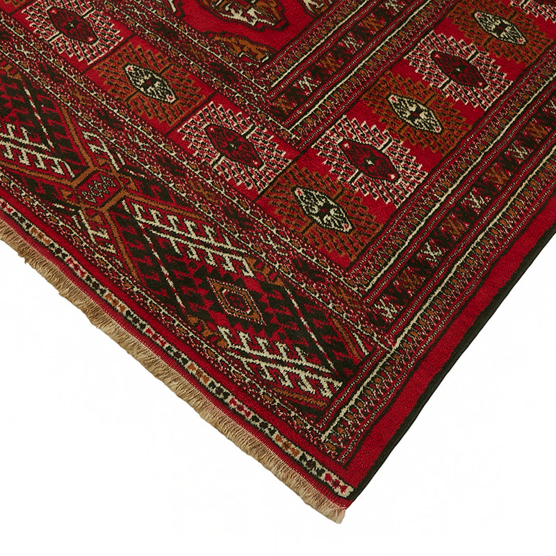 New Hand-Knotted Bokhara Rug - K0086989