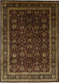 New Hand Knotted Wool Oushak Rug - 9' 11" x 14'  (119" x 168")