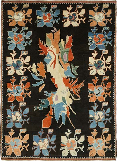 New Contemporary Hand-Knotted Rug