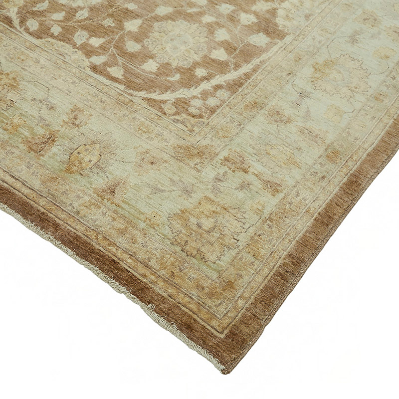 New Hand Knotted Wool Oushak Rug - 8' 9" x 12' 2" (105" x 146") - K0086997