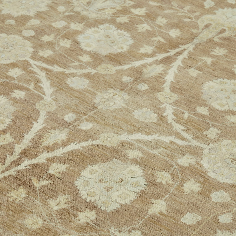 New Hand Knotted Wool Oushak Rug - 8' 9" x 12' 2" (105" x 146") - K0086997