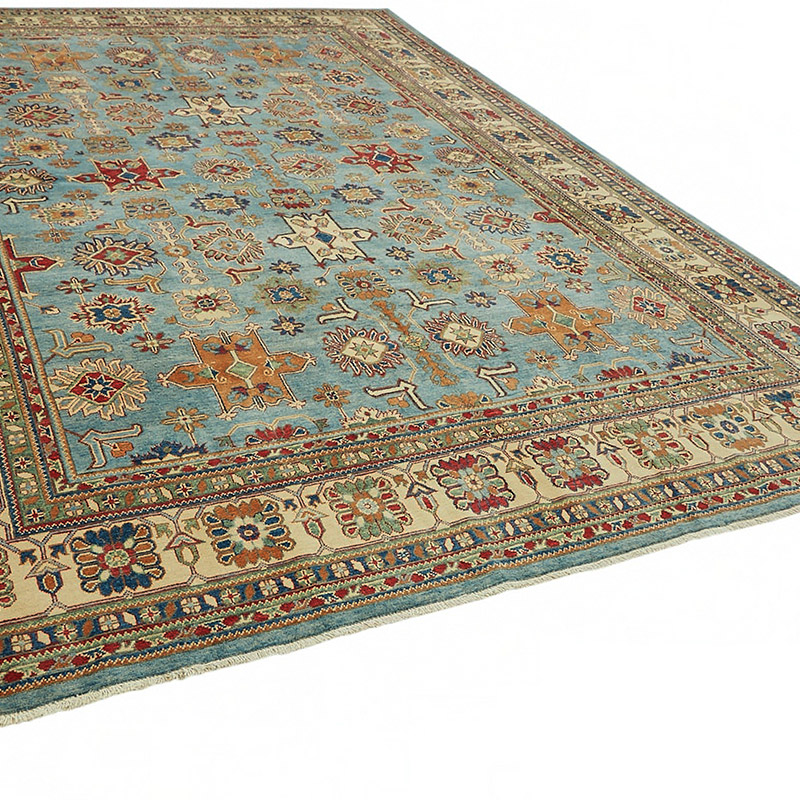 New Hand Knotted Wool Oushak Rug - 10'  x 13' 11" (120" x 167") - K0086998