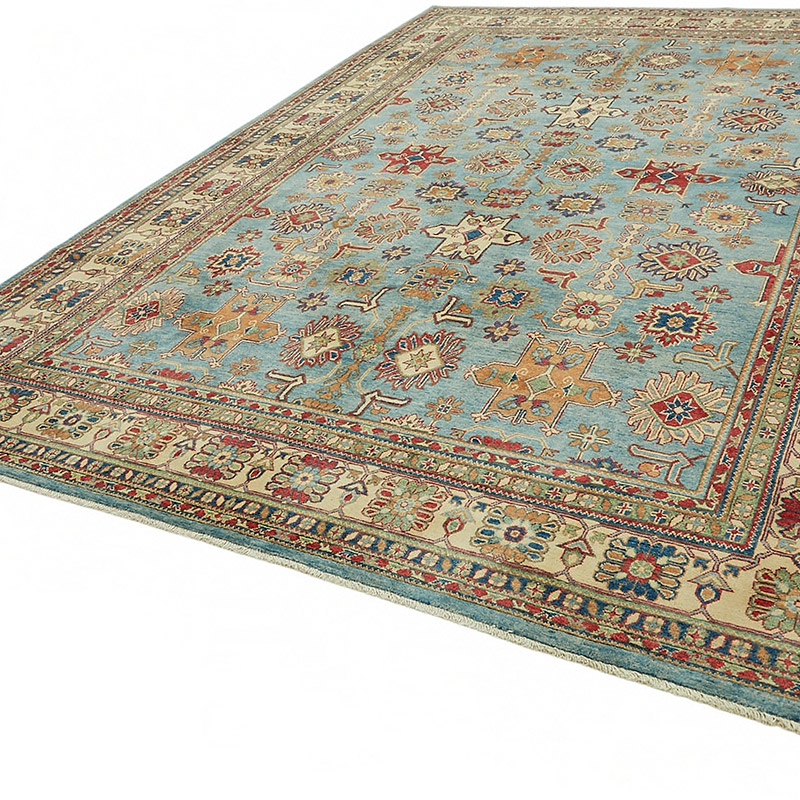 New Hand Knotted Wool Oushak Rug - 10'  x 13' 11" (120" x 167") - K0086998