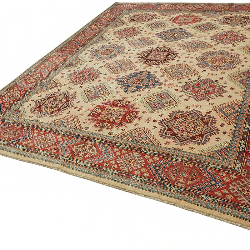 New Hand Knotted Wool Oushak Rug - 8' 11" x 11' 3" (107" x 135") - K0086999