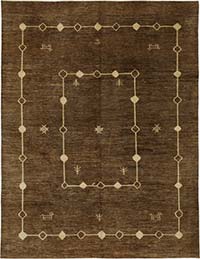 Nueva Alfombra Anudada a Mano