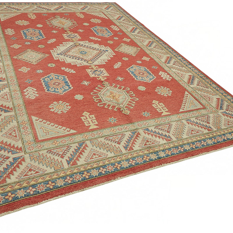 New Hand Knotted Wool Oushak Rug - 8' 5" x 12'  (101" x 144") - K0087005