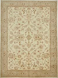 New Hand Knotted Wool Oushak Rug - 8' 8" x 11' 7" (104" x 139")