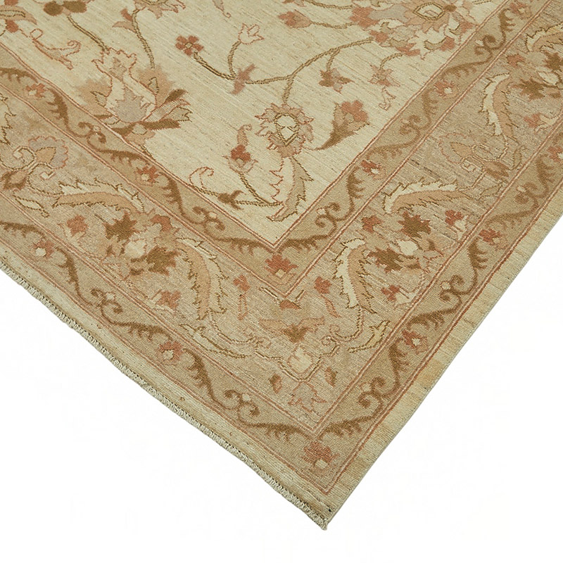 New Hand Knotted Wool Oushak Rug - 8' 8" x 11' 7" (104" x 139") - K0087006