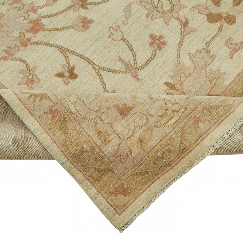 New Hand Knotted Wool Oushak Rug - 8' 8" x 11' 7" (104" x 139") - K0087006