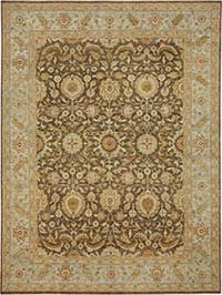 New Hand Knotted Wool Oushak Rug - 8' 10" x 12'  (106" x 144")