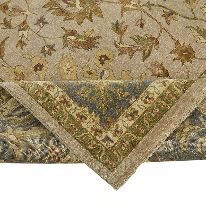 New Hand Knotted Wool Oushak Rug - 9'  x 11' 11" (108" x 143") - K0087009