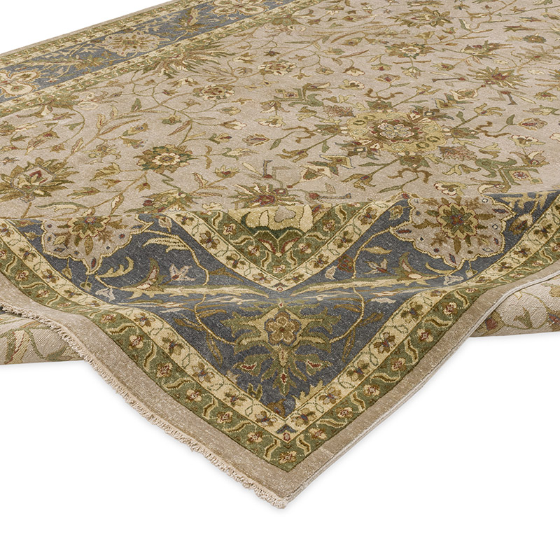 New Hand Knotted Wool Oushak Rug - 9'  x 11' 11" (108" x 143") - K0087009