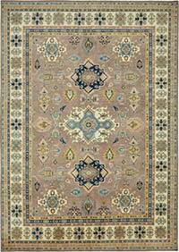 New Hand Knotted Wool Oushak Rug - 8' 9" x 12' 2" (105" x 146")