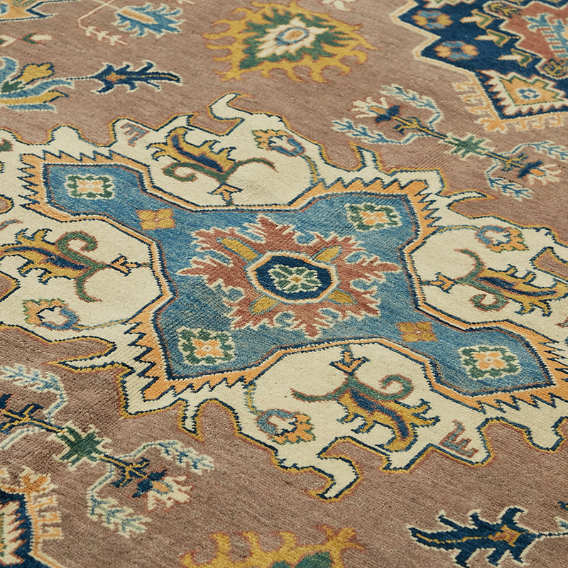 Nueva Alfombra Oushak Tejida a Mano - 266 cm x 371 cm - K0087010