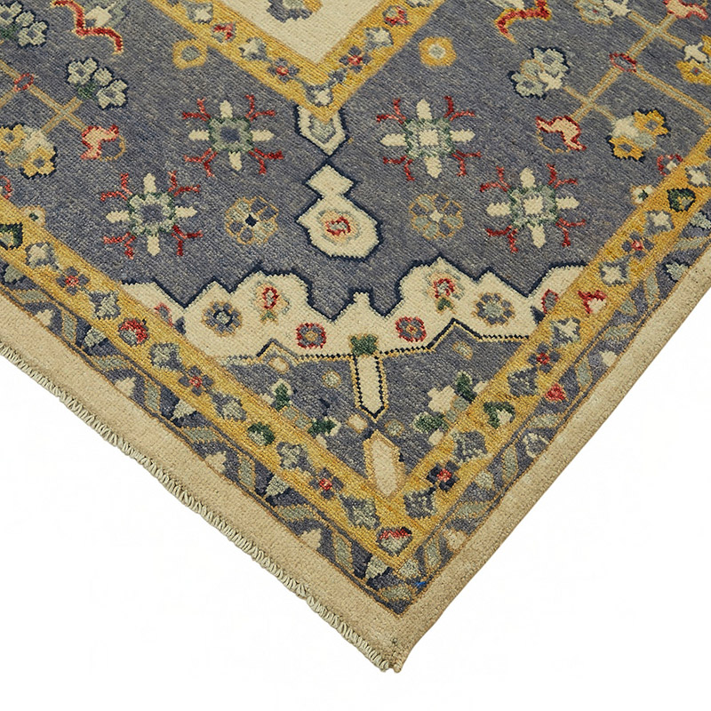 New Hand Knotted Wool Oushak Rug - 9' 9" x 13' 5" (117" x 161") - K0087012