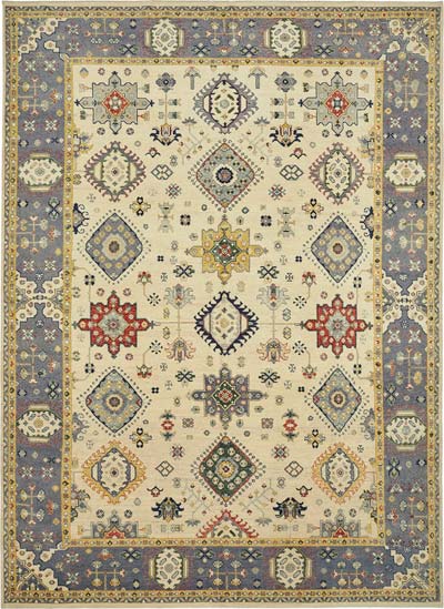 Yeni El Dokuma Usak Halısi - 298 cm x 408 cm