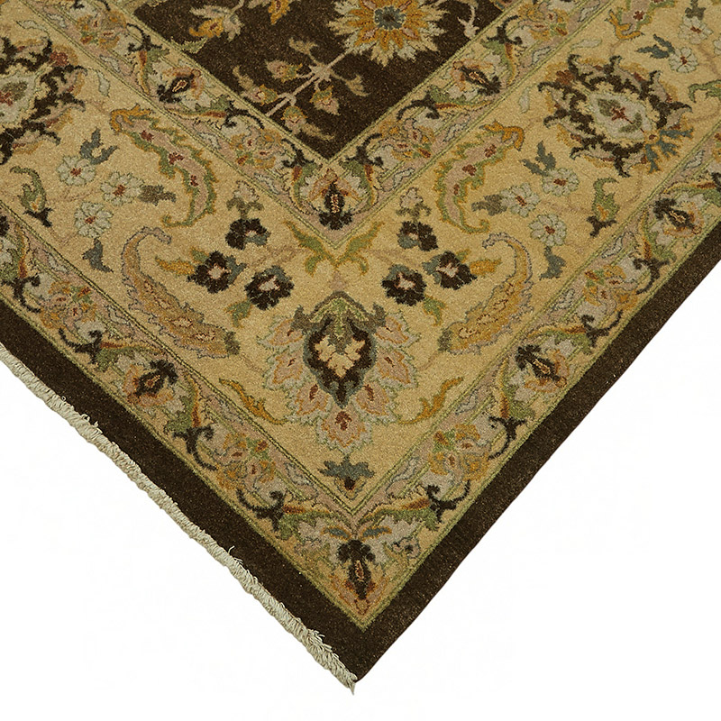 New Hand Knotted Wool Oushak Rug - 9' 1" x 12' 3" (109" x 147") - K0087013
