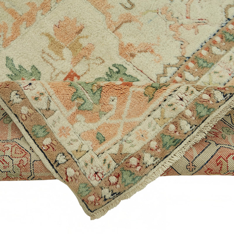 New Hand Knotted Wool Oushak Rug - 9'  x 13'  (108" x 156") - K0087017