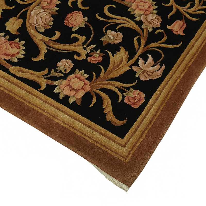 Nueva Alfombra Oushak Tejida a Mano - 274 cm x 375 cm - K0087021